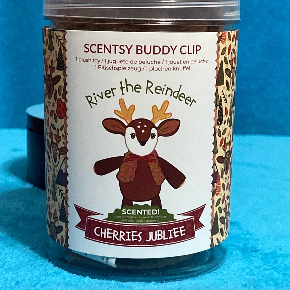NIP - Scentsy Buddy Clip - Cherries Jubilee